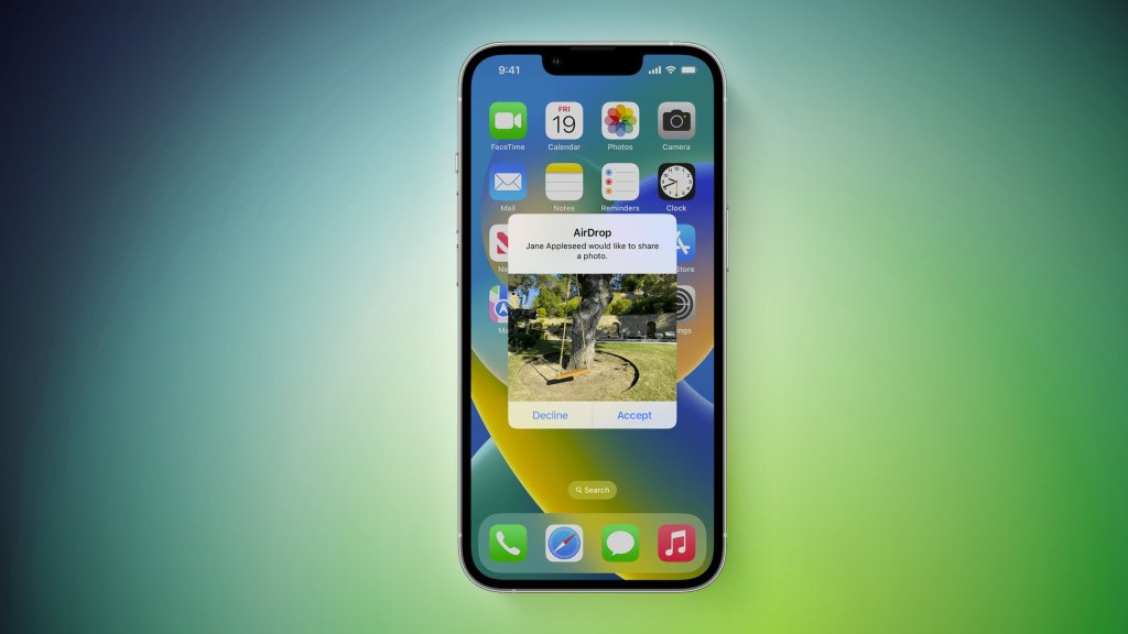 AirDrop iOS 16 Feature 1
